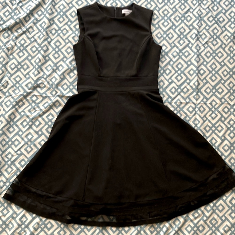 Elegant Black Sleeveless Dress